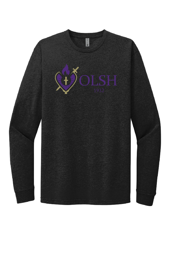 *YOU-PICK-APPAREL* CHOICE OF OLSH LOGO ON ANY SIZE & COLOR OF SHORT OR LONG SLEEVE TEE
