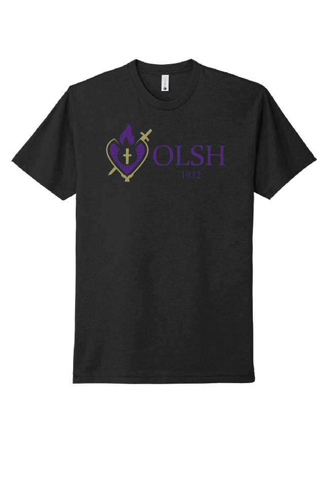 *YOU-PICK-APPAREL* CHOICE OF OLSH LOGO ON ANY SIZE & COLOR OF SHORT OR LONG SLEEVE TEE