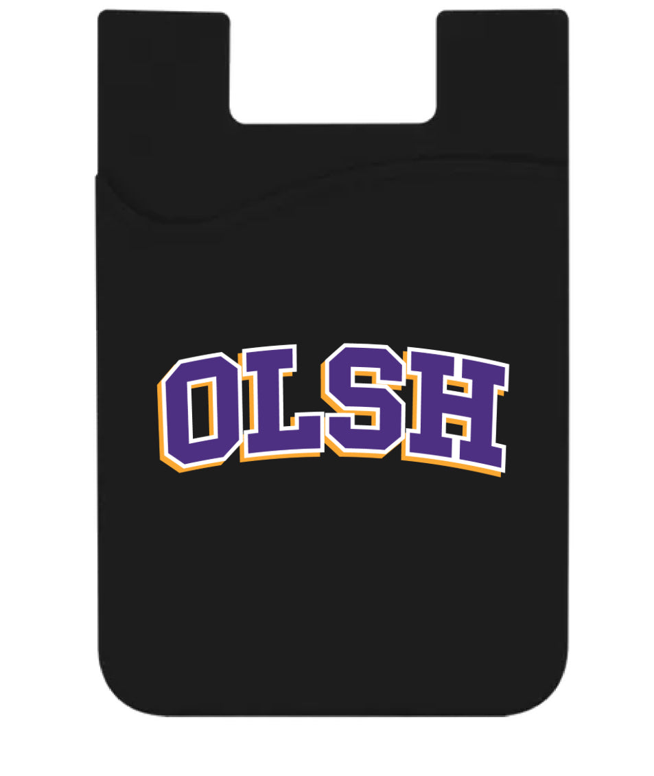 OLSH SILICONE PHONE WALLET CARD HOLDER
