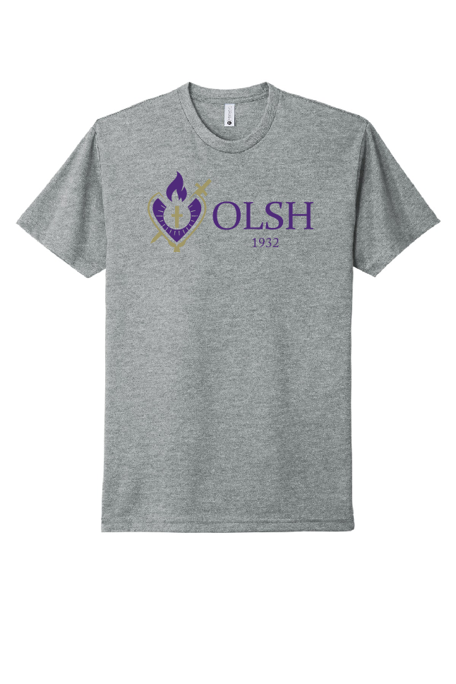 *YOU-PICK-APPAREL* CHOICE OF OLSH LOGO ON ANY SIZE & COLOR OF SHORT OR LONG SLEEVE TEE