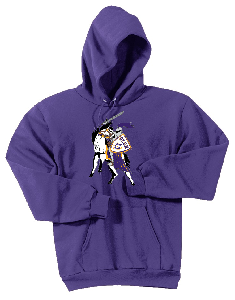 *YOU-PICK-APPAREL* CHOICE OF OLSH LOGO ON ANY SIZE & COLOR OF CREWNECK OR HOODED SWEATSHIRT