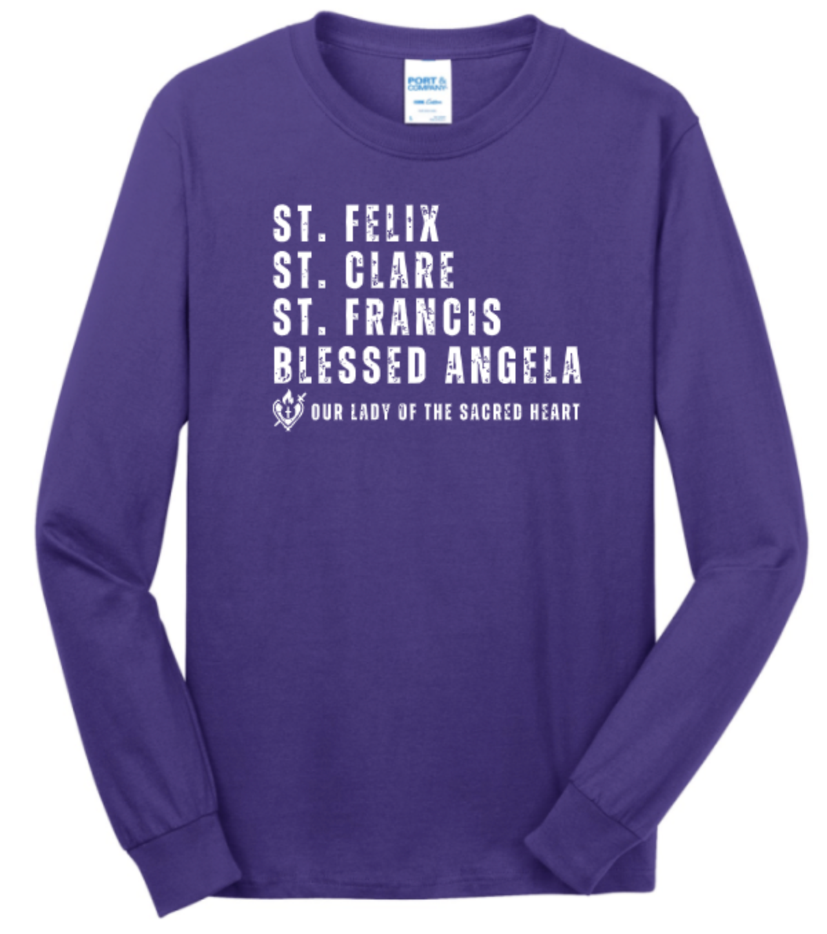 OLSH YOUTH & ADULT SAINTS LONGSLEEVE
