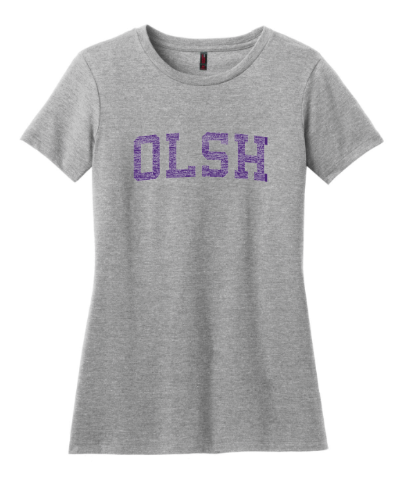 LIVE-IN OLSH STYLE COMBED RINGSPUN WOMENS SHORTSLEEVE TEE