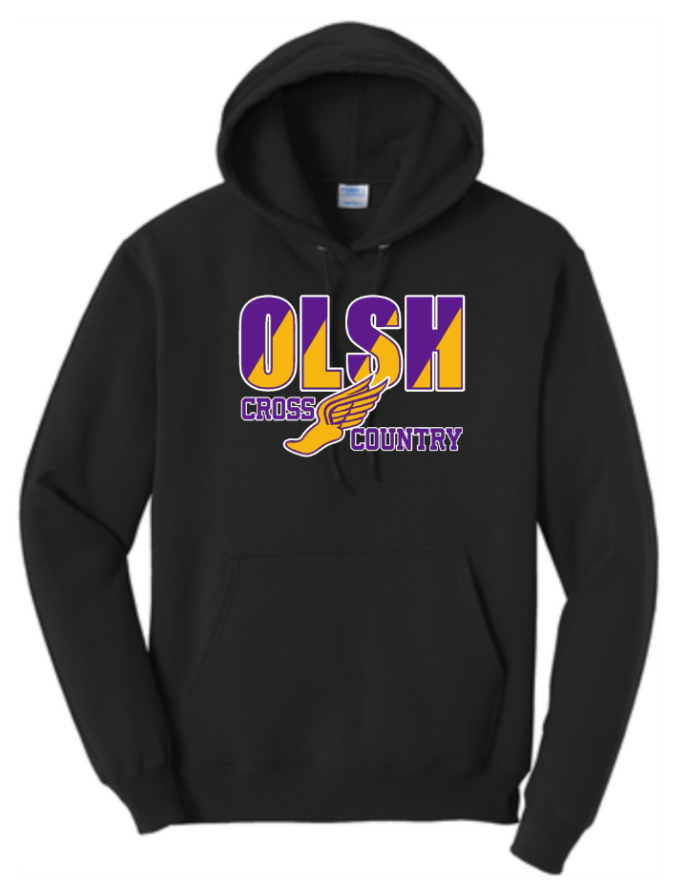 OLSH CROSS COUNTRY YOUTH & ADULT HOODED SWEATSHIRT