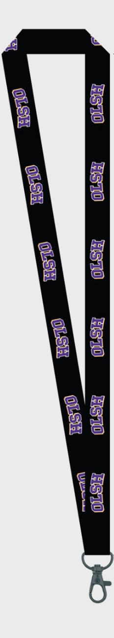 OLSH SUBLIMATED LANYARD WITH LOBSTER CLIP