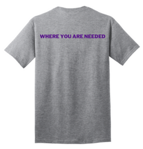 OLSH SERVE WHERE YOU ARE NEEDED YOUTH & ADULT SHORT SLEEVE T-SHIRT