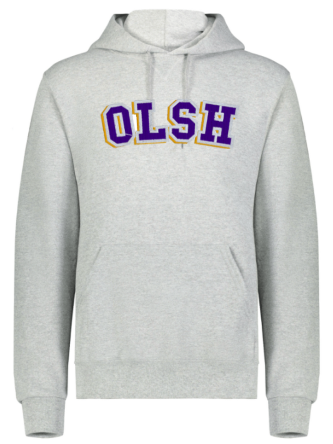 OLSH ADULT RUSSELL BRAND FULLY EMBROIDERED HOODED SWEATSHIRT