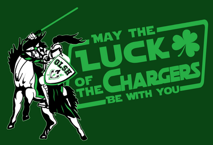 OLSH LUCK OF THE CHARGERS - ST PATRICK'S DAY ‘25 SHORT SLEEVE T-SHIRT
