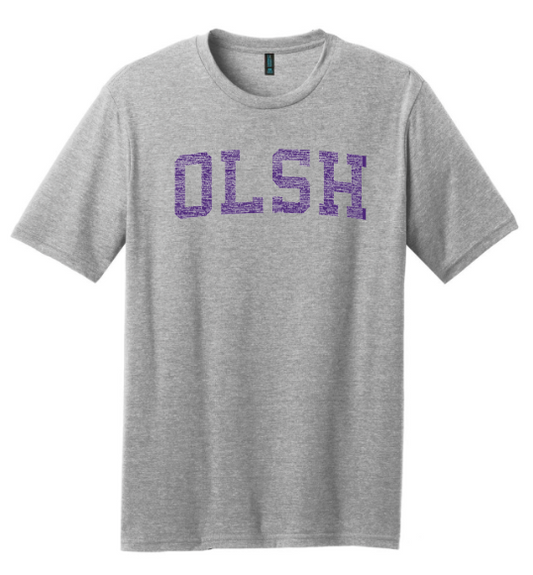 LIVED-IN OLSH STYLE COMBED RINGSPUN SHORTSLEEVE TEE - GREY OR BLACK