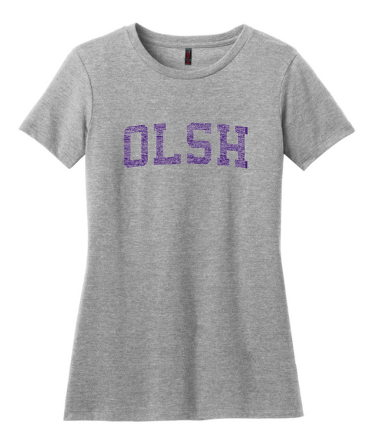 LIVE-IN OLSH STYLE COMBED RINGSPUN WOMENS SHORTSLEEVE TEE