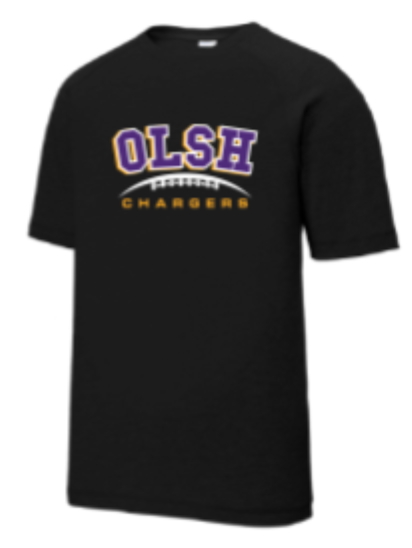 FUNDRAISER - OLSH FOOTBALL YOUTH & ADULT TRI-BLEND WICKING TEE