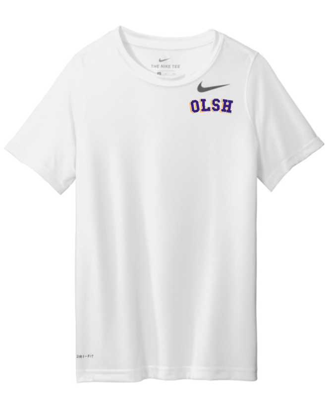 OLSH NIKE LEGEND DRI-FIT LEFT CHEST DESIGN SHORT SLEEVE T-SHIRT