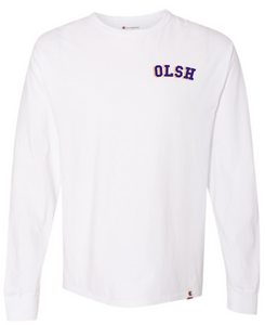 OLSH CHAMPION SOFT-WASH LEFT CHEST DESIGN LONG SLEEVE T-SHIRT