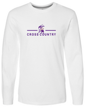 Load image into Gallery viewer, OLSH CROSS COUNTRY YOUTH &amp; ADULT FINE COTTON JERSEY LONGSLEEVE  - BLACK OR WHITE
