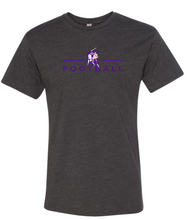 Load image into Gallery viewer, OLSH FOOTBALL YOUTH &amp; ADULT FINE COTTON JERSEY SHORT SLEEVE T-SHIRT   - BLACK OR HEATHER
