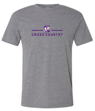 Load image into Gallery viewer, OLSH CROSS COUNTRY YOUTH &amp; ADULT FINE COTTON JERSEY SHORT SLEEVE T-SHIRT   - VINTAGE SMOKE OR HEATHER GREY
