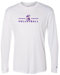OLSH VOLLEYBALL YOUTH & ADULT PERFORMANCE SOFTLOCK LONGSLEEVE  - BLACK OR WHITE