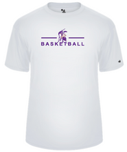 Load image into Gallery viewer, OLSH BASKETBALL YOUTH &amp; ADULT PERFORMANCE SOFTLOCK SHORT SLEEVE  T-SHIRT  - BLACK OR WHITE
