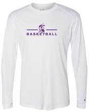 Load image into Gallery viewer, OLSH BASKETBALL YOUTH &amp; ADULT PERFORMANCE SOFTLOCK LONGSLEEVE  - BLACK OR WHITE
