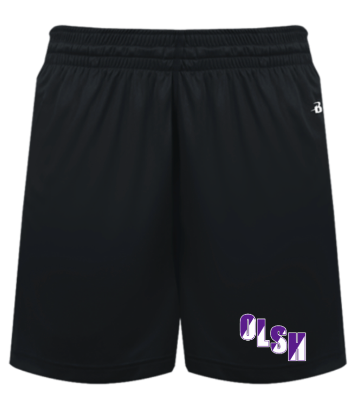 OLSH WOMEN'S SOFTLOCK SHORTS WITH POCKETS - GREY OR BLACK