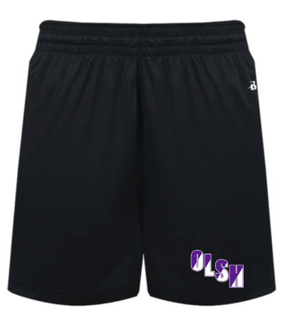 OLSH WOMEN'S SOFTLOCK SHORTS WITH POCKETS - GREY OR BLACK