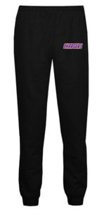 OLSH BADGER BRAND YOUTH AND ADULT FLEECE JOGGERS - BLACK